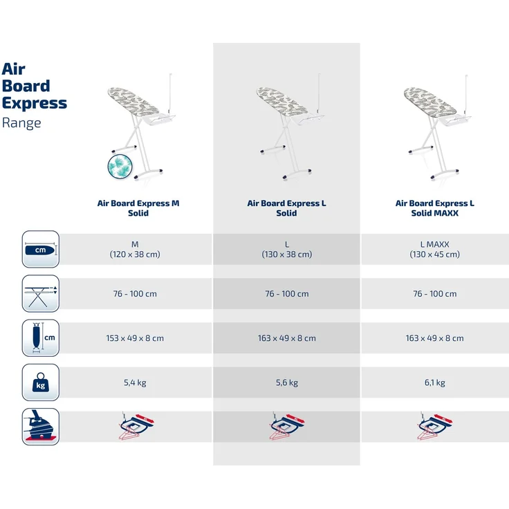 Bügeltisch Air Board Express L Solid – Bild 5