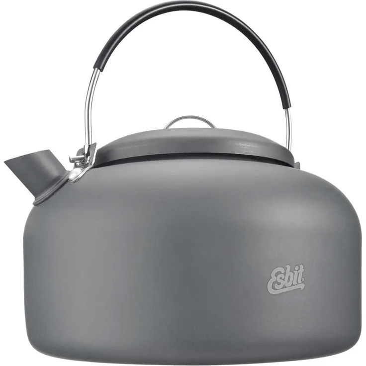 Esbit Wasserkessel | Hartanodisiertes Aluminium| Leicht | Kompaktes Packmaß |Kurzreisen, Camping, Wandern | Outdoor Küche