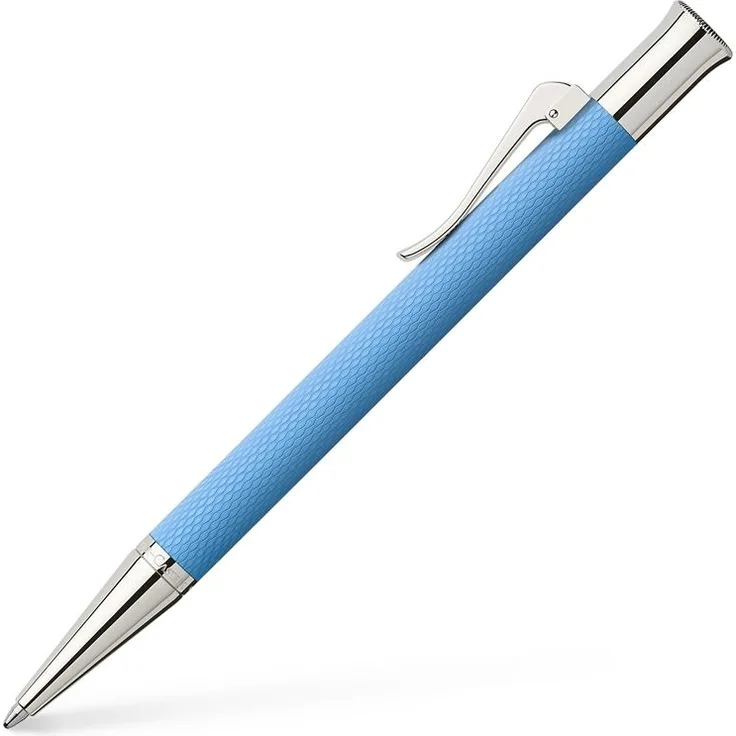 Graf von Faber-Castell Drehkugelschreiber Guilloche Gulf Blue