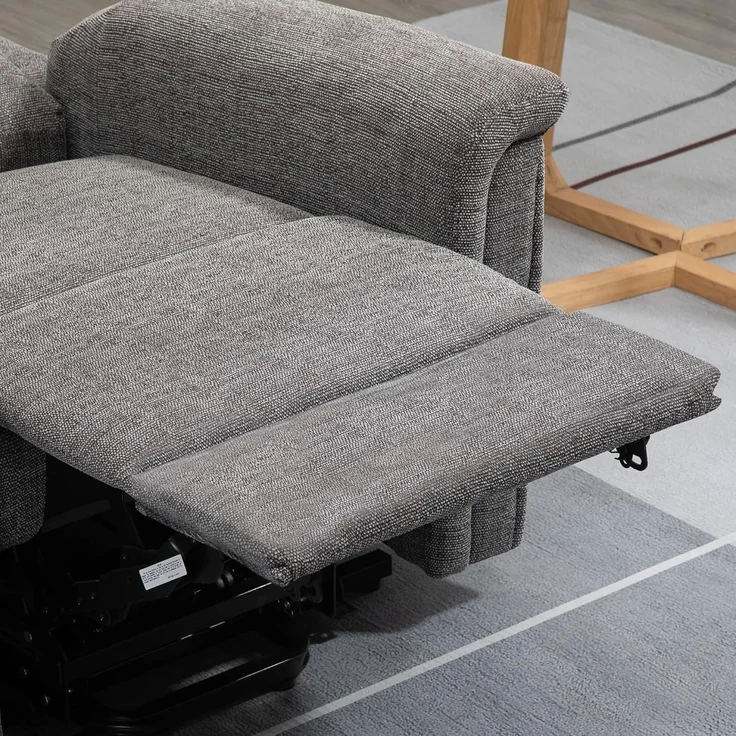 HOMCOM Relaxsessel Elektrischer Aufstehsessel mit 2 Motoren Fernsehsessel (Seniorensessel, 2-St, Sesse), Liegefläche 178cm – Bild 9
