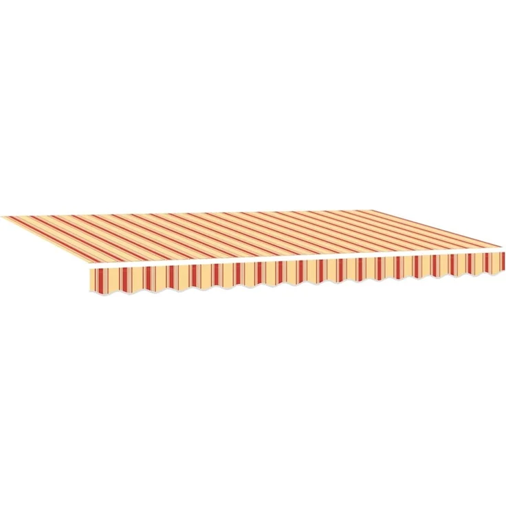 vidaXL Markisenrahmen Mehrfarbig 400 x 200 cm 3329829 – Bild 4
