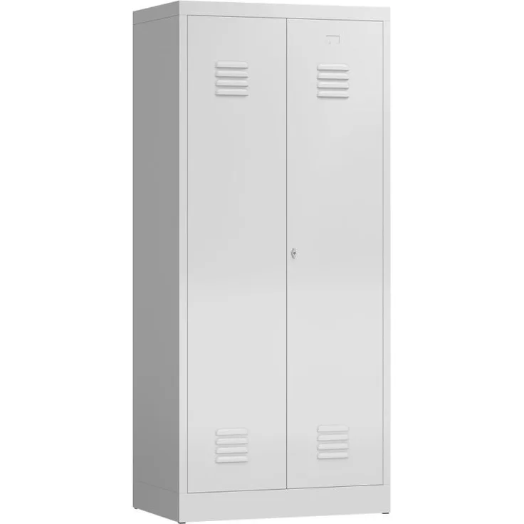 Garderobenschrank ClassiX Metallspind in verschiedenen Größen wählbar - 80 x 180 x 50 cm (BxHxT)