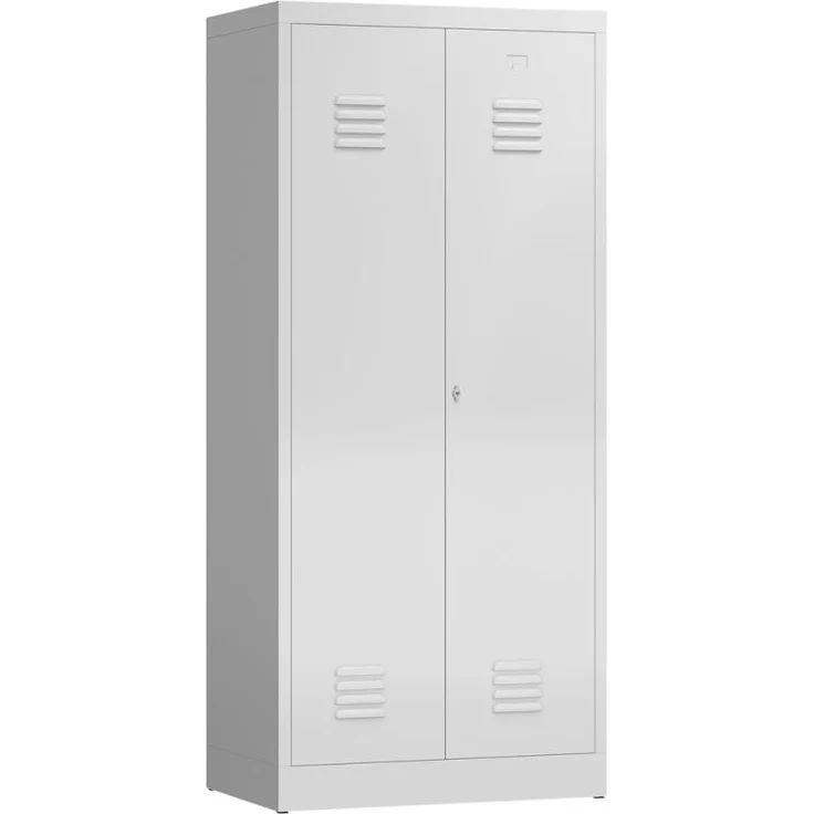 Garderobenschrank ClassiX Metallspind in verschiedenen Größen wählbar - 80 x 180 x 50 cm (BxHxT)
