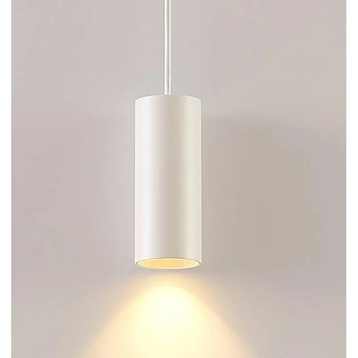ARCCHIO Ejona Pendelleuchte, Höhe 15 cm, weiß, Aluminium, GU10 Fassung, mit 2 Reflektoren – Bild 2