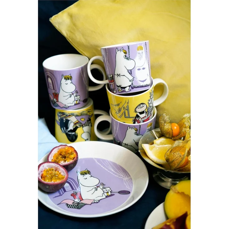 Arabia Moomin Becher 0,3L Snorkmaiden lila – Bild 3