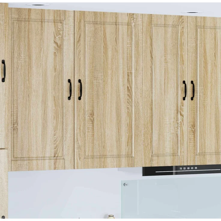 vidaXL Wandschrank PORTO Sonoma-Eiche 50 x 31 x 100 cm Holzwerkstoff 885477 – Bild 1