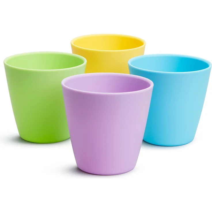 Munchkin Bunte Becher, Mehrfarbig, 4 er-Pack