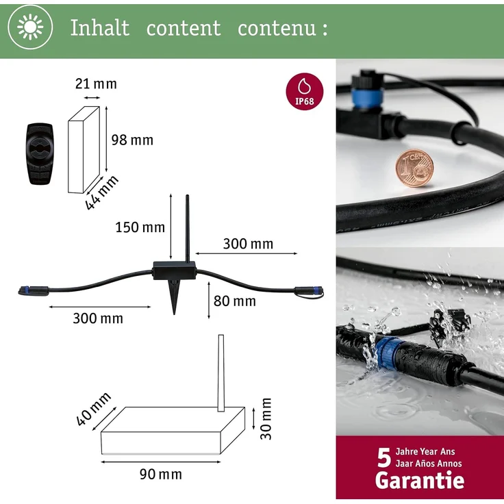 Plug&Shine Funk-Controller, Handsender – Bild 4