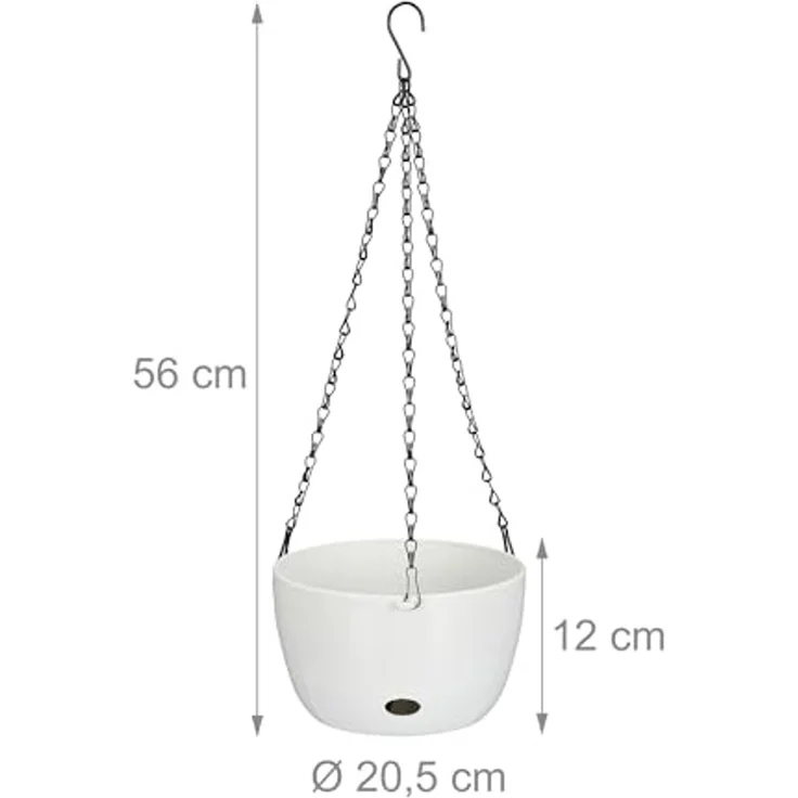 2 Blumenampeln mit Wasserspeicher - M 10045321 – Bild 4
