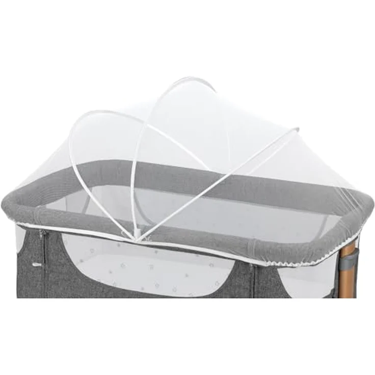 Momi SMARTBED 4-in-1 Kinderbeistellbetten bis 15 kg, Beistellbett für Babys mit Matratze, Höhenverstellbar – Bild 33