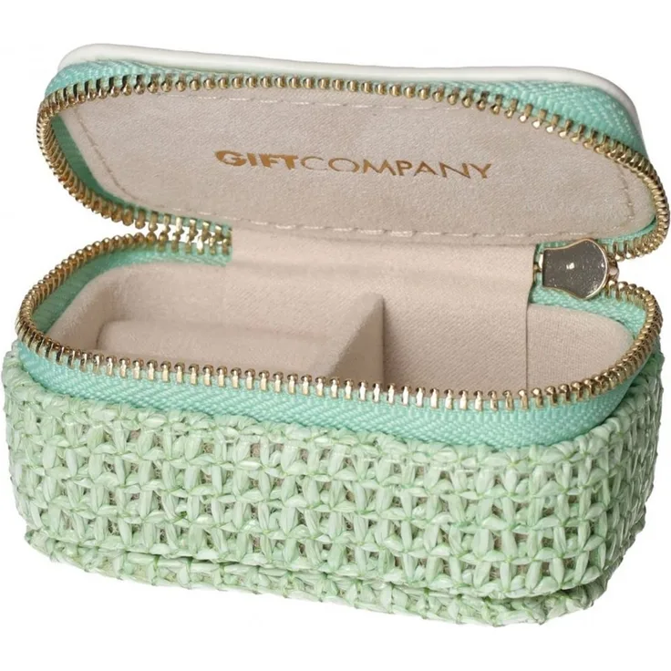 Giftcompany - Schmucketui Schmuckkasten "Treasure" 8x4cm Mint Grün 1264702043