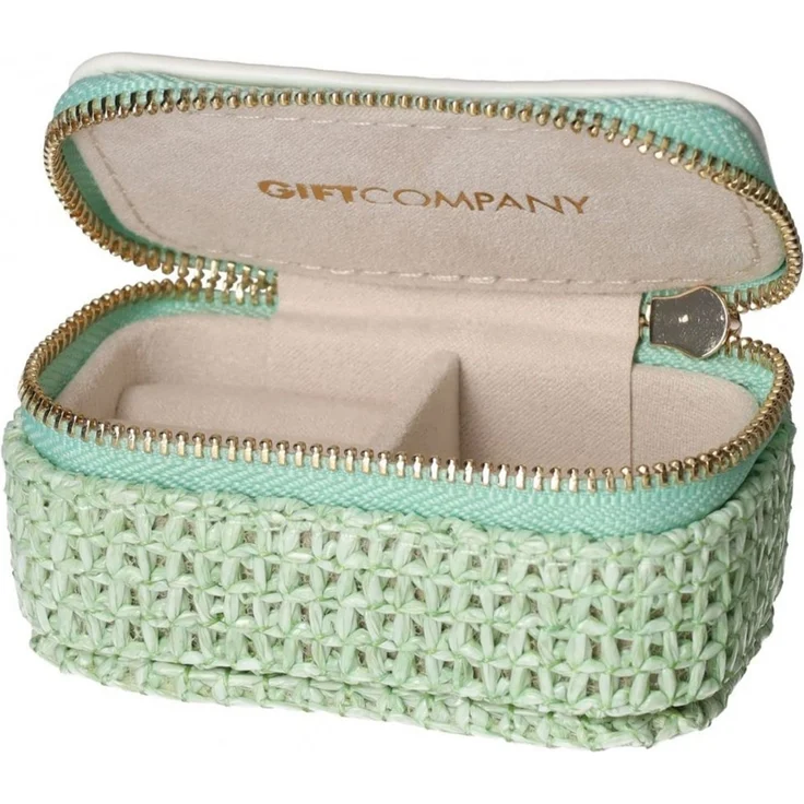 Giftcompany - Schmucketui Schmuckkasten "Treasure" 8x4cm Mint Grün 1264702043