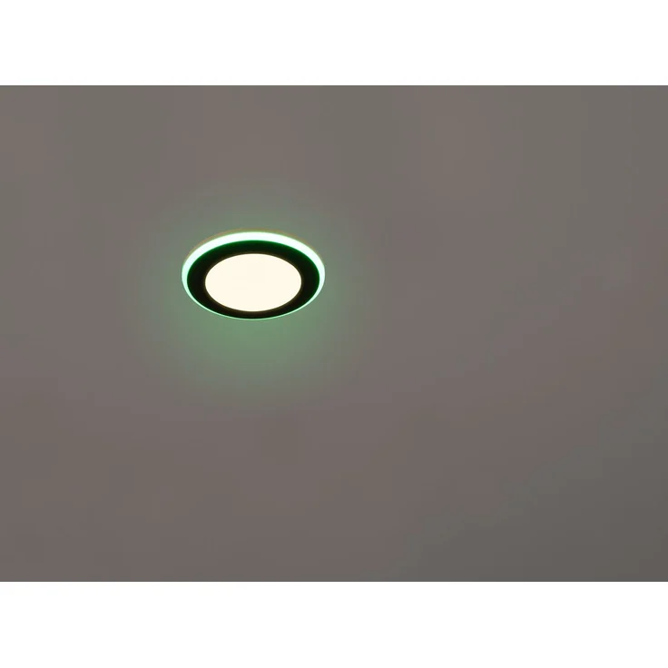 LED Einbaustrahler ARGUS Schwarz mit Fernbedienung dimmbar & RGBW, Ø 8cm – Bild 8