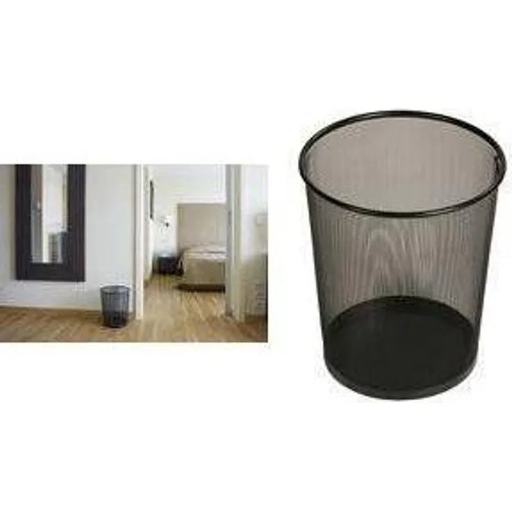 Rubbermaid Papierkorb Concept Collection, 19 Liter, silber
