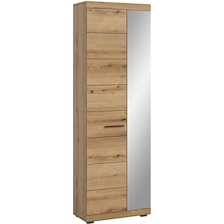 Garderobenschrank (B/H/T: 62x197x37 cm) in Evoke Oak Nachbildung – Bild 2