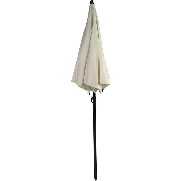 VCM Sonnenschirm rund 917585 Beige H. 190 x 180 x T. 180 cm – Bild 2