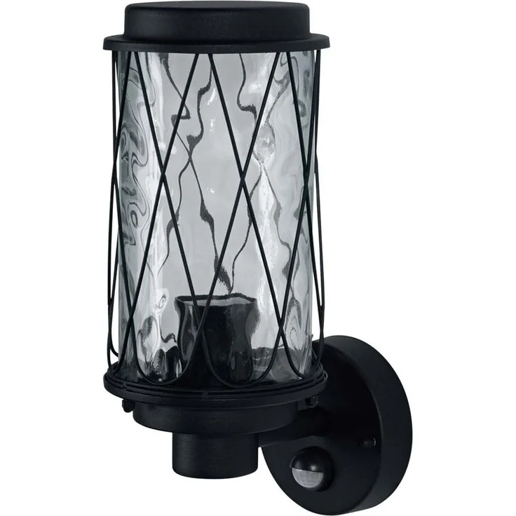 Osram LED Wand- und Deckenleuchte , Leuchte fuerAussenanwendungen , Sockel E27 , Integrierter Tageslicht- und Bewegungssensor , Endura Classic Cage Up Sens – Bild 1