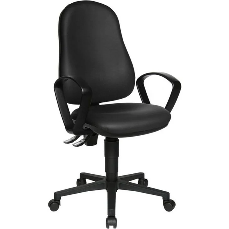 TOPSTAR Drehstuhl Profi Bürostuhl CALIFORNIA 25 HD Kunstleder (1 St), Ergonomischer Chefsessel, Schreibtischstuhl höhenverstellbar – Bild 2