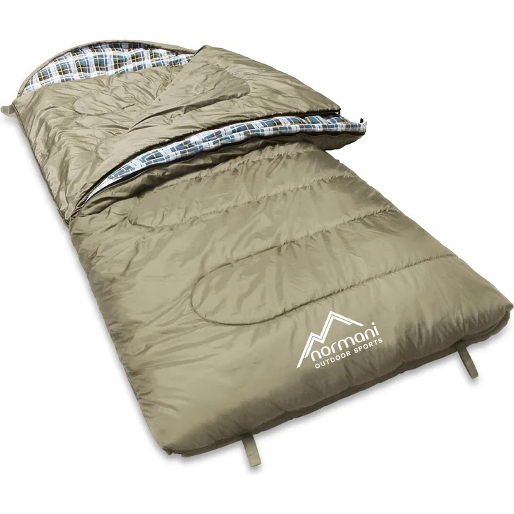 normani Deckenschlafsack Outdoor-Schlafsack Extrem 4-In-1 Antarctica, bis -40°C 500 + 250 g/m² Füllung