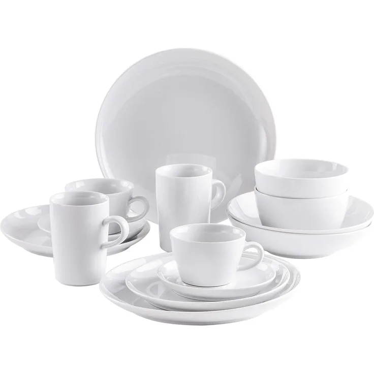 KAHLA Five Senses Design 2 Go Set 14tlg. weiß