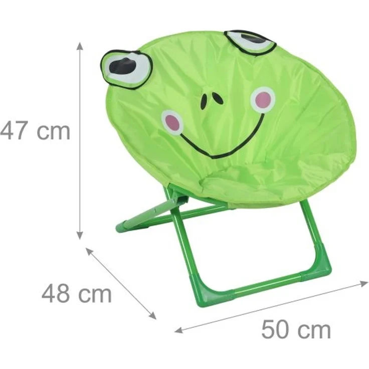 Relaxdays Faltbarer Moonchair für Kinder – Bild 4