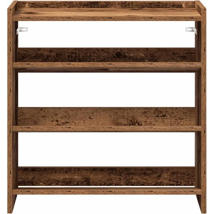 vidaXL Schuhregal Altholz-Optik 60x25x62 cm Holzwerkstoff 859894 – Bild 3