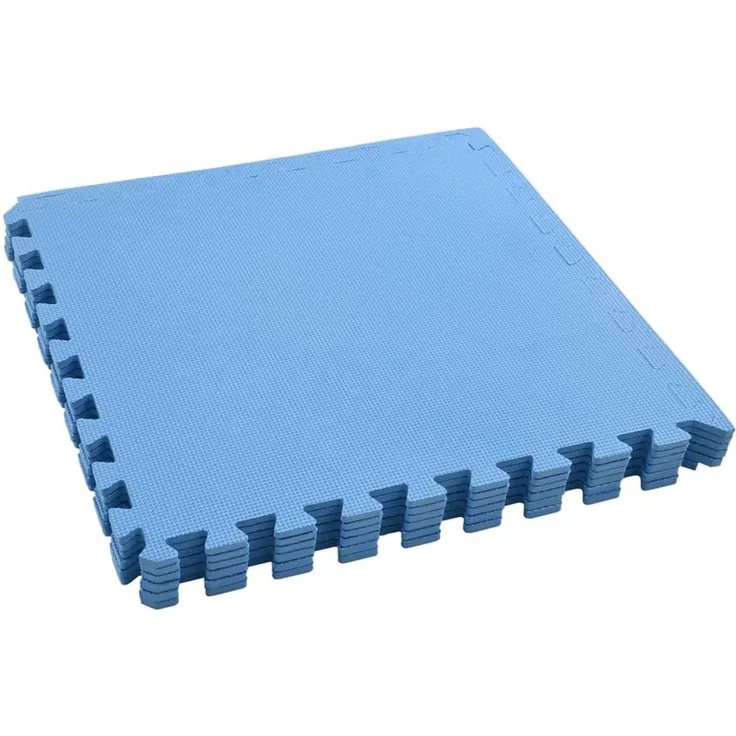 vidaXL Pool Bodenschutzmatte 6 stk. Blau 2,16 ㎡ EVA-Schaum 3433270