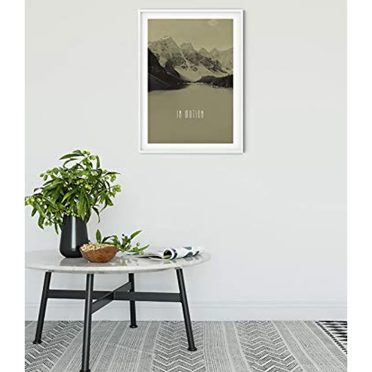 Komar Wandbild | Word Lake In Motion Sand | Poster, 30 x 40 cm, fotorealistischer Druck auf deutschem Premium-Poster Fotopapier, ohne Rahmen, Made in Germany – Bild 2