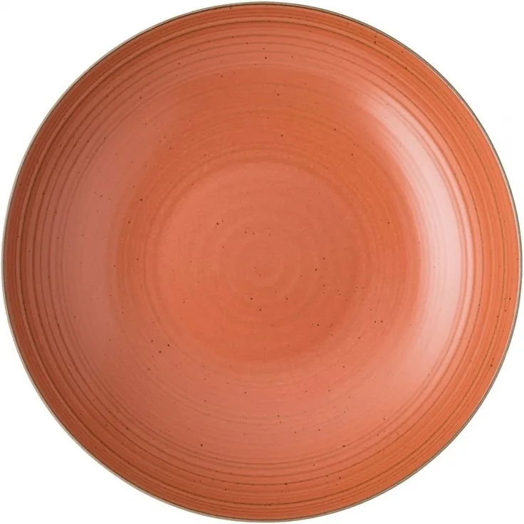 Teller tief 28 cm Thomas Nature Coral Thomas Porzellan Suppenteller - Mikrowelle geeignet, Spülmaschinenfest