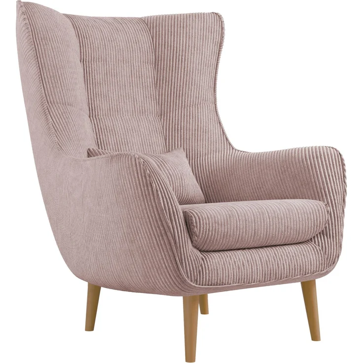 Sessel Lucio Cord (Farbe: Poso 52, ohne Fußbank) – Bild 1