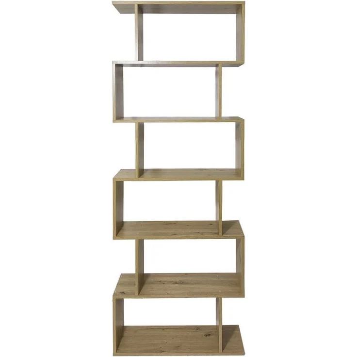 HTI-Living Bücherregal Regal 70x189 Thekla Artisaneiche, Stück 1-tlg, Standregal mit 6 Fächern Raumteiler – Bild 2