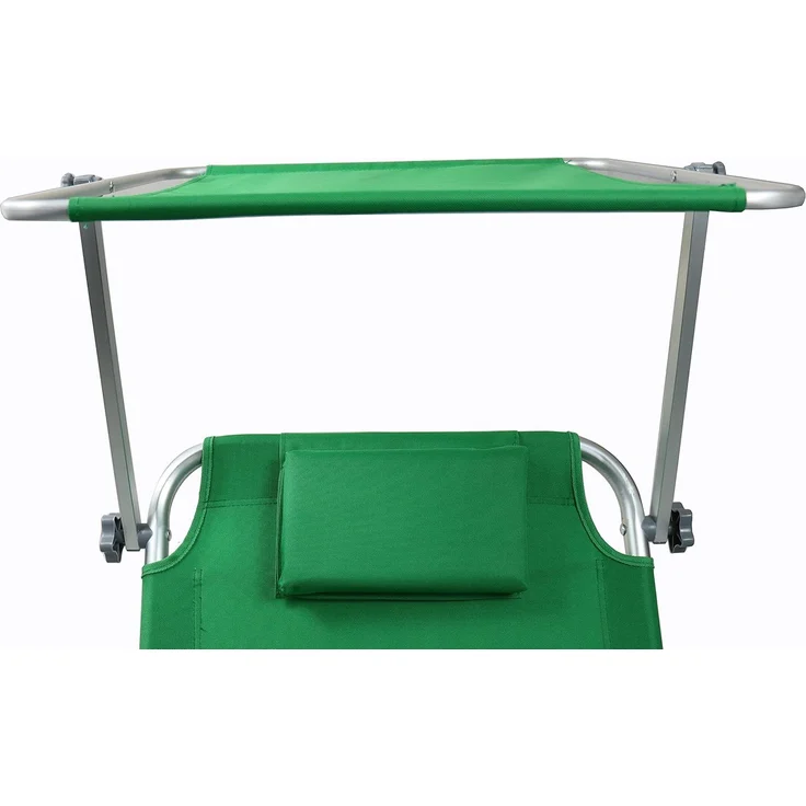 VCM Sonnenliege Bindox 917022 Grün Ca. L. 165 x H. 16 x B. 65 cm – Bild 7