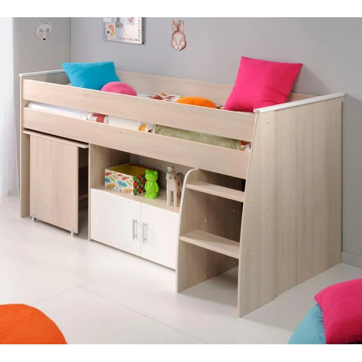 Parisot Kinderzimmer Charly in Akazie und weiß Jugendzimmer Set 2-tlg. – Bild 5