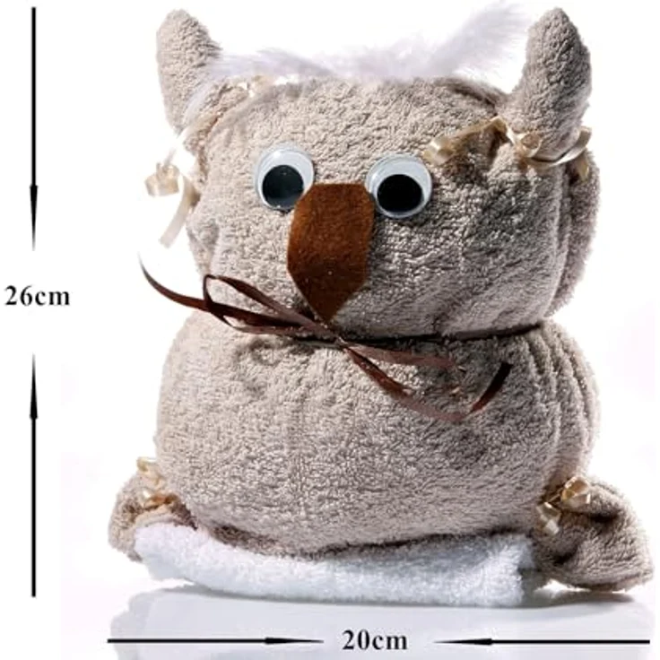 JACK Handtuch Set Frottier Geschenk Set viele Modelle Handarbeit Origami Gästetuch, (1-St), Waschhandschuh, gefaltete Tiere, tolle Geschenkidee – Bild 3