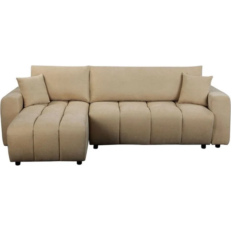 OTTO home Ecksofa YLVAA L-Form, 241 cm - OTTO. Verlässliche Qualität, Schlaffunktion (132/200), Bettkasten, Feinstruktur-Bezug – Bild 4