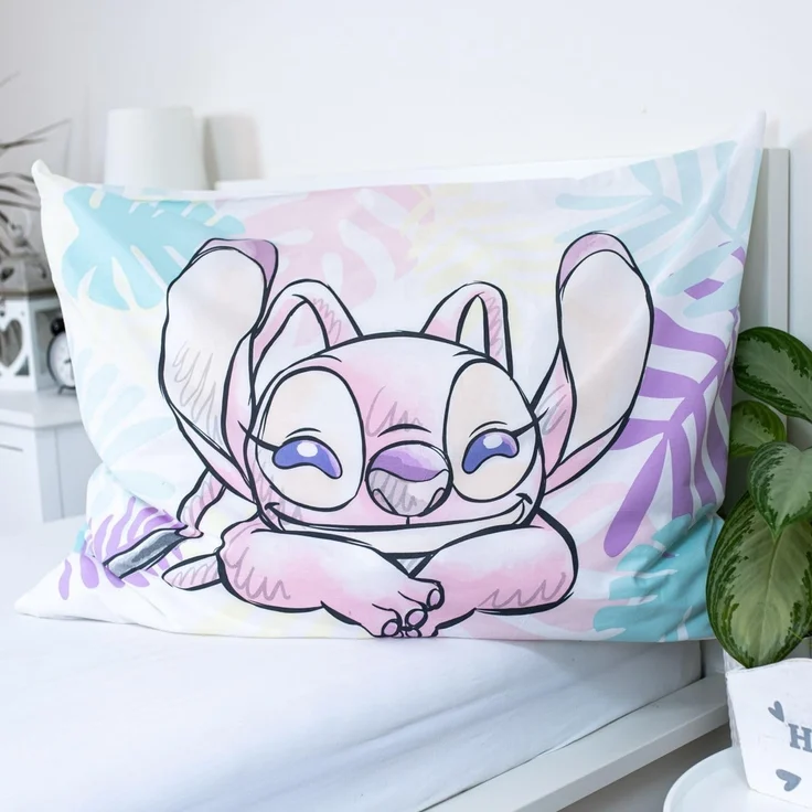 Lilo & Stitch Baumwoll-Bettwäsche 140x200 cm Deckenbezug + 70x90 cm Kissenbezug mit Reißverschluss – Bild 6