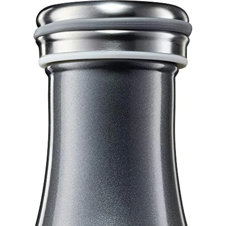 Lurch Edelstahl Isolierflasche 0,5 l Anthrazit Metallic – Bild 4