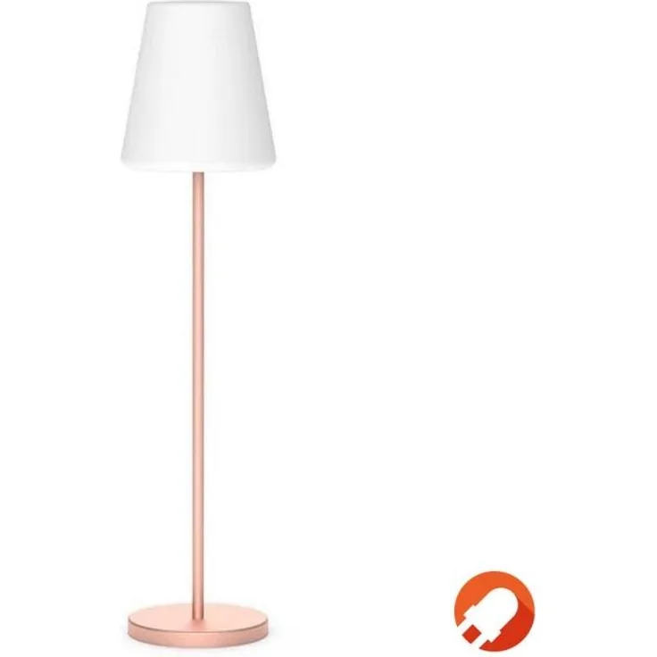 New Garden LOLA SLIM 120 Outdoor Stehlampe RGBW rose/gold Akku USB Fernbedienung