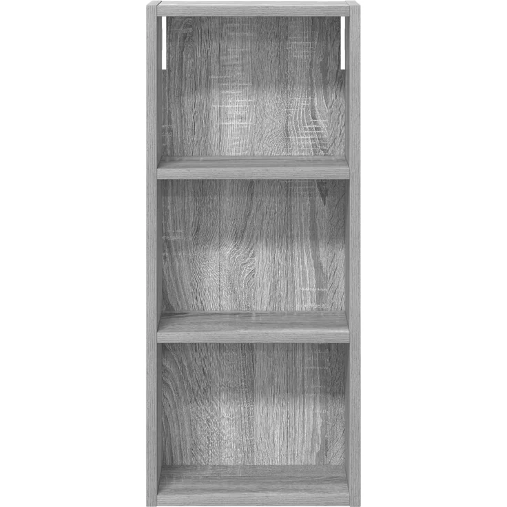 vidaXL Badezimmer-Wandschrank mit Regal Graues Sonoma 30 x 14 x 70 cm 889332 – Bild 4