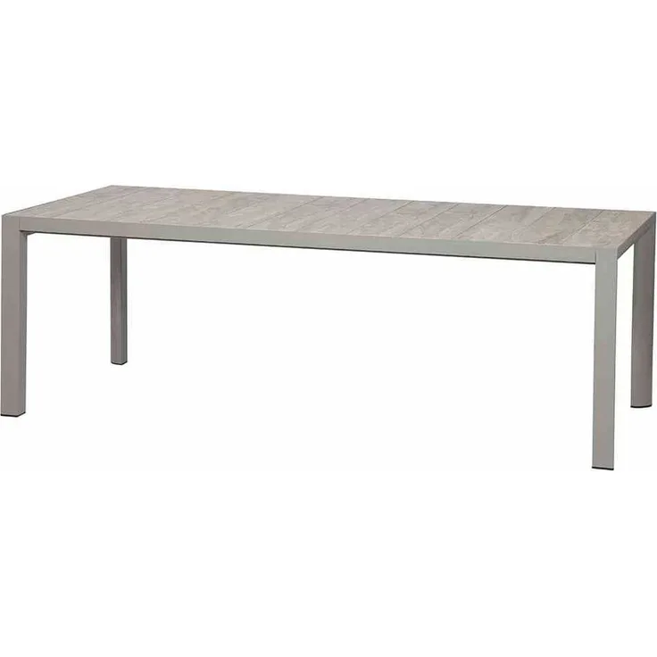 Siena Garden Dining Tisch Silva, 220 x 100 x 63 cm - Keramik, grau (C31063)