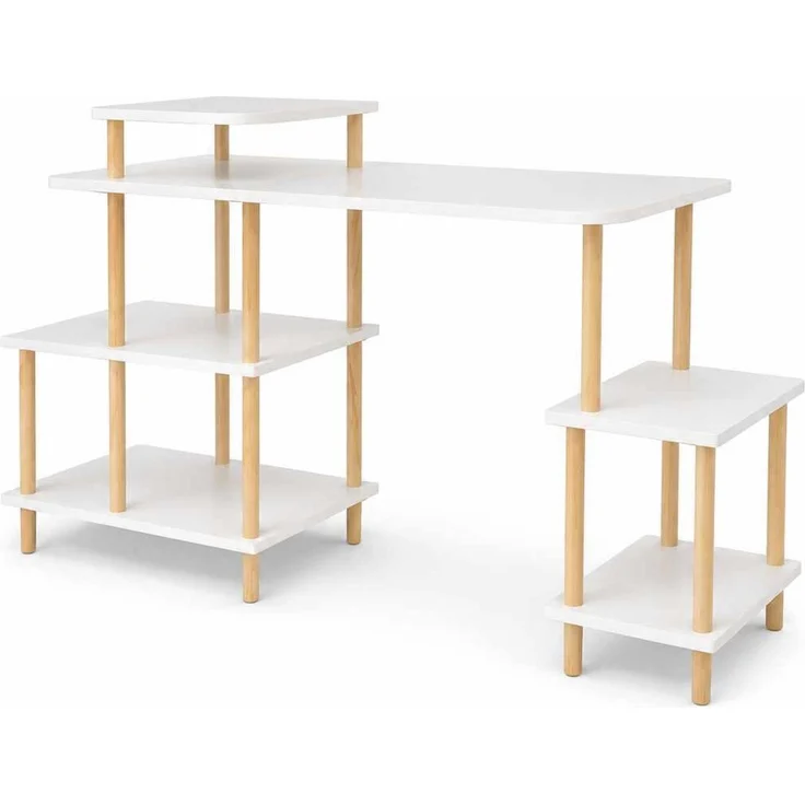 Skye Decor 'Peka-0013 - White' Schreibtisch, Weiß, 140 x 76 x 45 cm – Bild 5