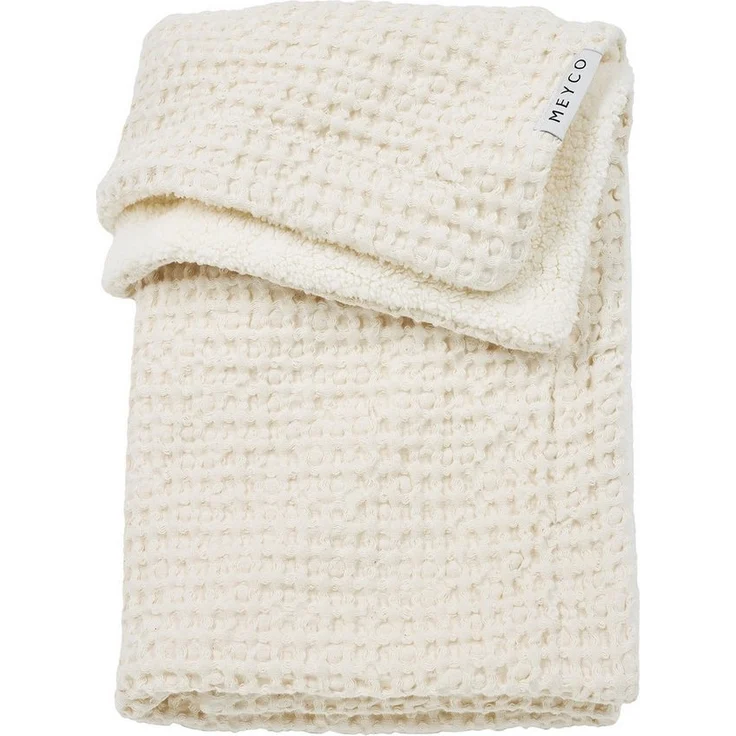 Meyco Waffel Teddy Kinderbettdecke - 100 x 150 cm – Bild 1