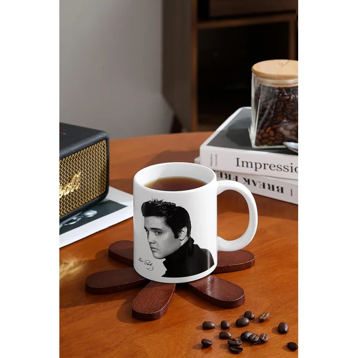 PYRAMID Tasse Elvis Presley Portrait Kaffeebecher – Bild 4
