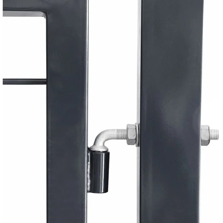 HOME DELUXE Gartentor für Doppelstabmattenzaun PORTARIUS - 160 cm Anthrazit – Bild 3