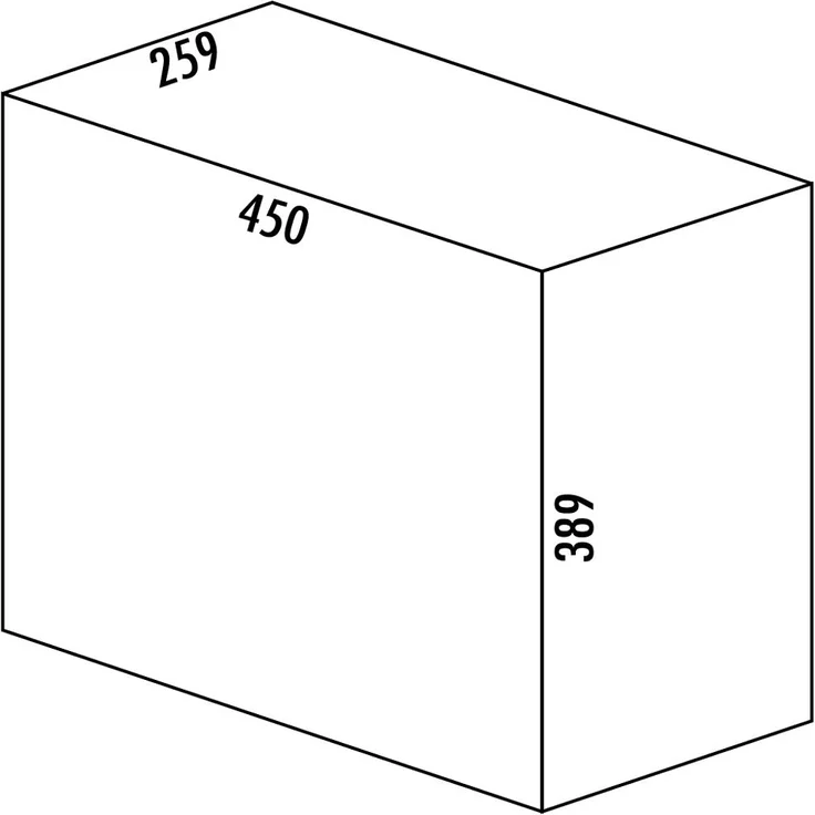 Abfallsammler 30 (2x15) Liter DOUBLE-1 (Wesco 755611-11) ab 30 cm Schrankbreite – Bild 2