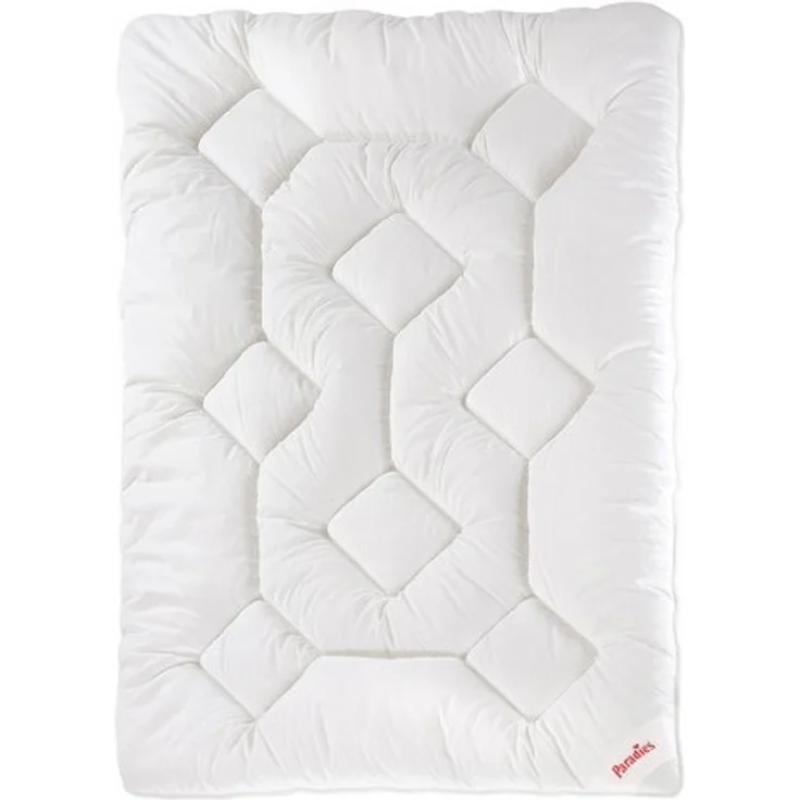 Paradies Kunstfaserbettdecke Prima Bio, Füllung: 100% Polyester, Bezug: 100% Baumwolle kbA, kuschelige Ganzjahresdecke – Bild 4
