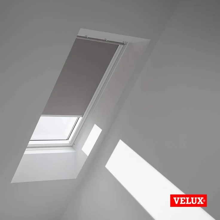 Verdunklungsrollo DKL MK06 0705SWL, VELUX, verdunkelnd, ohne Bohren, in Führungsschienen, VELUX »Pick & Click!«, weiße Führungsschienen & Griffleiste – Bild 3