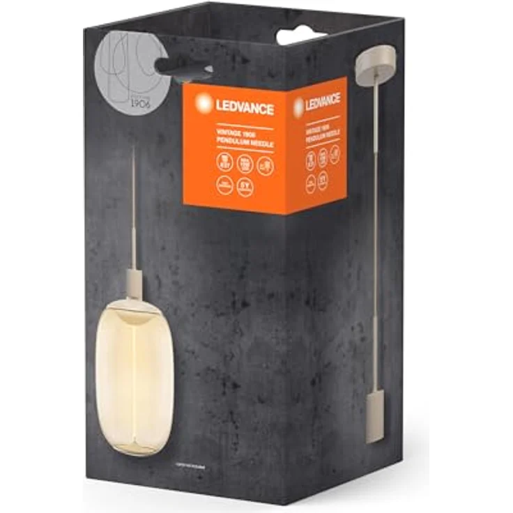 LEDVANCE LED Pendelleuchte "1906 NEEDLE PenduLum" E27 DG – Bild 6