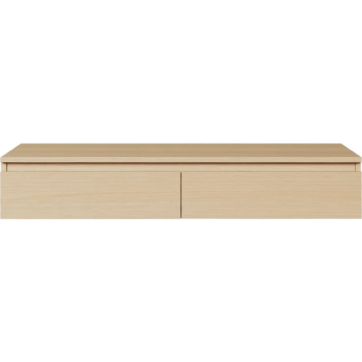 Selsey 'Bemmi' Hängeschreibtisch / Schminktisch, Eiche Lindberg, 19 x 120 x 50 cm – Bild 6