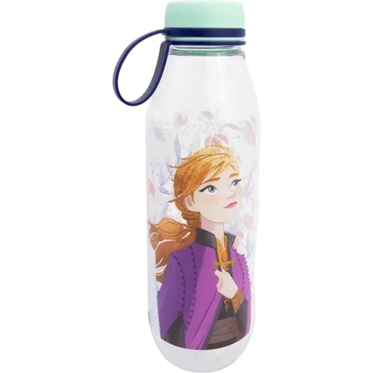 Disney Frozen Kinder Trinkflasche 650 ml Ecozen Adventure Bottle mit Trageschlaufe – Bild 2